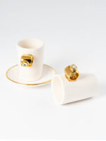 Wedding Gift Couple Mug Golden Ring - Image 3