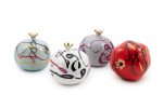 Ceramic Gold Painted Pomegranate - Image 3