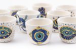 Evil Eye Ceramic Shot Cup - Image 3