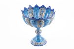 Minakari Pedestal Fruit Bowl - Image 2