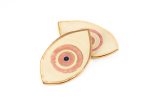 Evil Eye Ceramic Coaster – 17×10 cm - Image 2