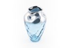 Decorative Ceramic Modern Silver Jar Vase - Image 2