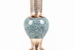 Blue Turquoise Decorative Decanter Vase - Image 4