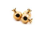 Gold Small Ceramic Pomegranate - Image 2