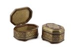 Khatamkari Handcrafted Octagon Jewelry Box - Image 2