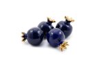 Lapis Blue Small Ceramic Pomegranate - Image 2