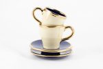 Teacup And Saucer Golden Rimmed - Image 2