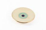 Evil Eye Ceramic Coaster
