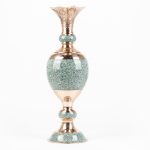 Firoozeh Koobi Or Turquoise Inlaying Vases