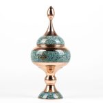 Firoozeh Koobi Toranj On Silver Candy Jar