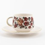 Painted Cup And Saucer