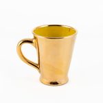 Decorative Ceramic Gold-Plated Mug – Design 90