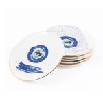 Evil Eye Stew plate 6 Pcs Set