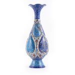 Minakari Torang Design Vase 25 Cm