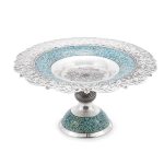 Firoozeh Koobi Turquoise On Silver Plater