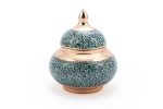Turquoise Inlaying Sugar/Candy Pot