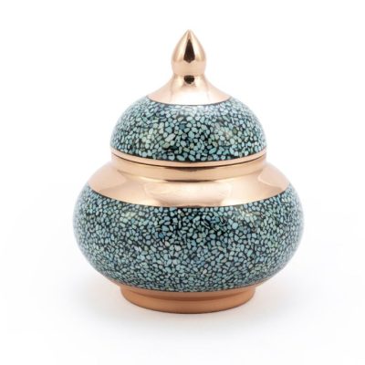 Turquoise Inlaying Sugar/Candy Pot