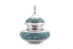 Silver & Turquoise Jewelry Box Silver