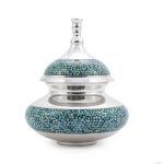 Silver & Turquoise Jewelry Box Silver