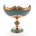 Firoozeh Koobi Turquoise On Copper Candy Dish