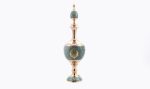 Turquoise Inlaying Or Firoozeh Koobi Toranj Vase