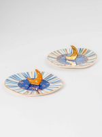 Ramadan Moon Ceramic Plate