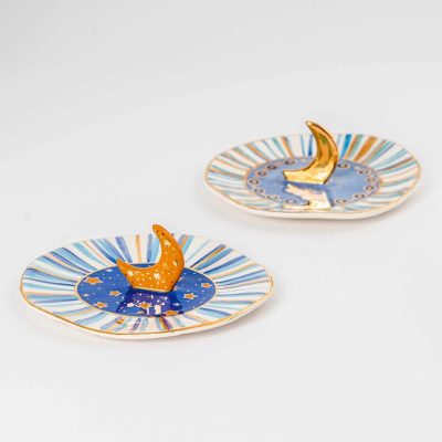 Ramadan Moon Ceramic Plate