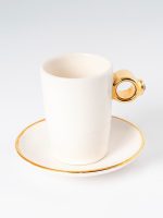 Wedding Gift Couple Mug Golden Ring