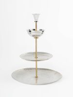 Silver 3-Tier Cake Stand