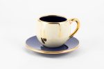 Teacup And Saucer Gold Rimmed