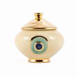 Evil Eye Ceramic Sugar Pot