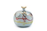 Ceramic Gold Painted Pomegranate