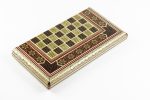 Khatam Wooden ChessBoard and Backgammon