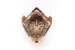 Firoozeh Koobi Or Turquoise Inlaying Kashkol And Tray Set - Image 4