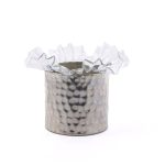 Copper And Glass Vase