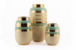 Tiffany Vase With Gold Trim - Image 2