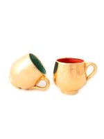 Fat Face Gold Plated Mug - Image 2