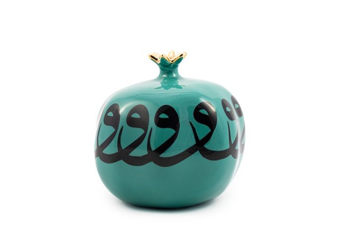 Ceramic Decorative Pomegranate - Featured Image Ceramic Decorative Pomegranate - Image 1
