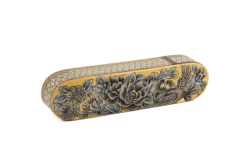 Handmade KhatamKari Pencil Case - Featured Image Handmade KhatamKari Pencil Case - Image 1