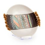 Balaj Rimmed Round Plate