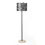 Calligraphy Decor B&G lampshade