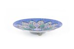 Handmade Minakari Enamel Copper Enamel Plate 20 cm - Image 3