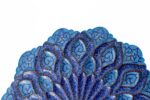 Handmade Minakari Enamel Wall Hanging Plate 20 cm - Image 3