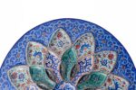 Handmade Minakari Enamel Copper Enamel Plate 20 cm - Image 2
