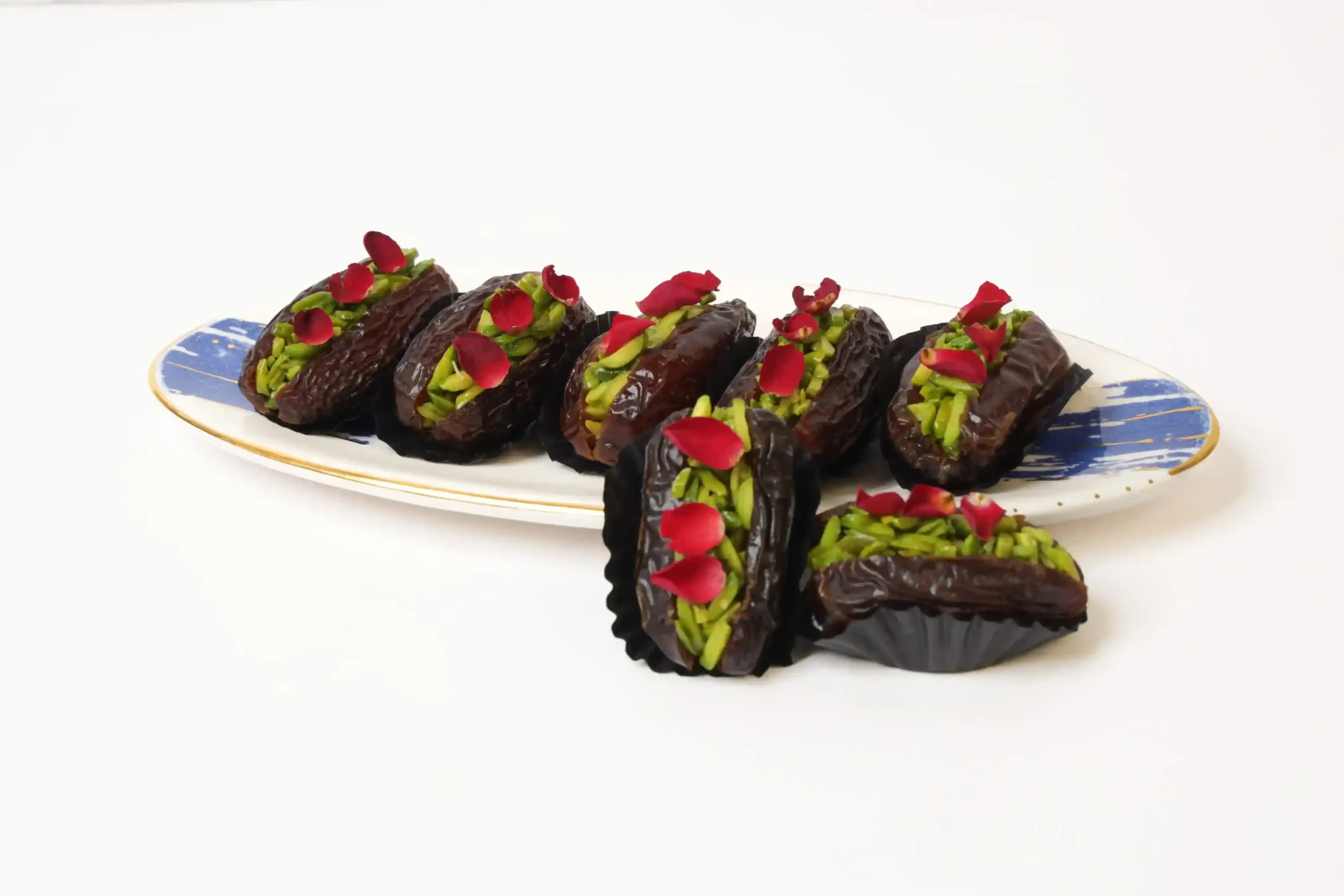 Pistachio w Rose Dates With Nuts ( Pistachio With Rose) - Image 1