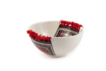 Handmade Ceramic Bowl Set – Kilim Design - Image 2
