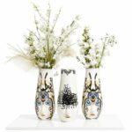 Moon Face Vase 40 cm artistic decorative vase in Dubai