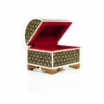 Handcrafted Khatam Jewelry Box 8x6x7 cm Persian inlay art box