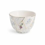 Handmade Zangar Ceramic Bowl 10 cm decorative patina bowl