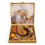 Luxury Nuts Gift Box Dubai Horse Jewelry Box Design 45×45 cm